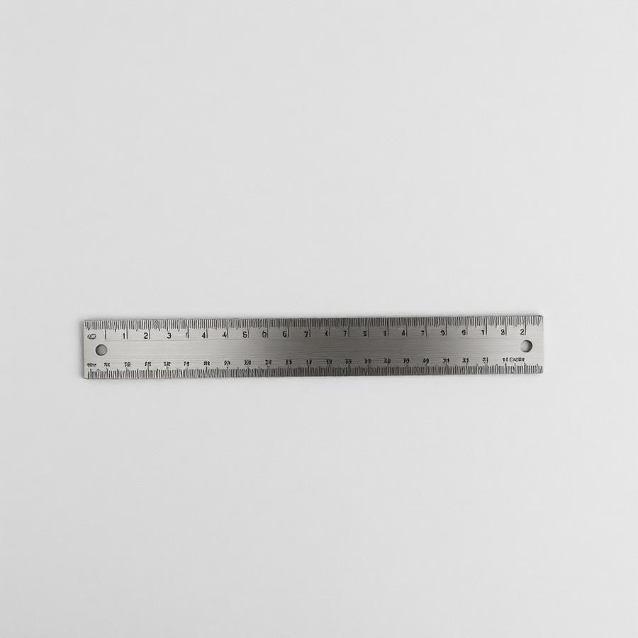 Steel ruler
